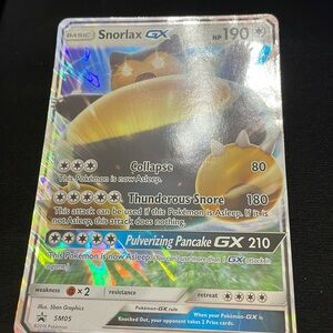 Jumbo Snorlax GX